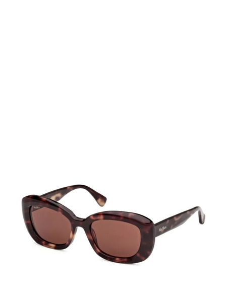  Max Mara Eyewear Gafas De Sol Con Montura Rectangular - Marrón 