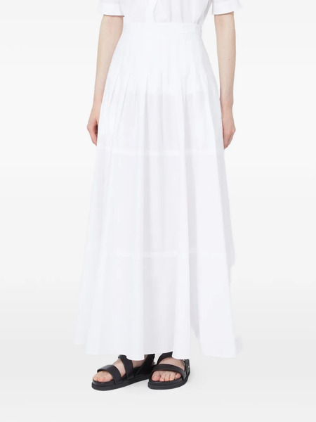  Max Mara Falda Larga Mstopera - Blanco 