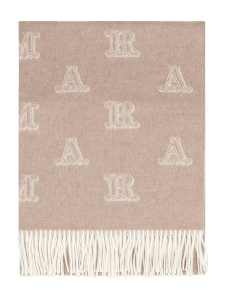  Max Mara Fular Deshilachado En Jacquard - Neutro 