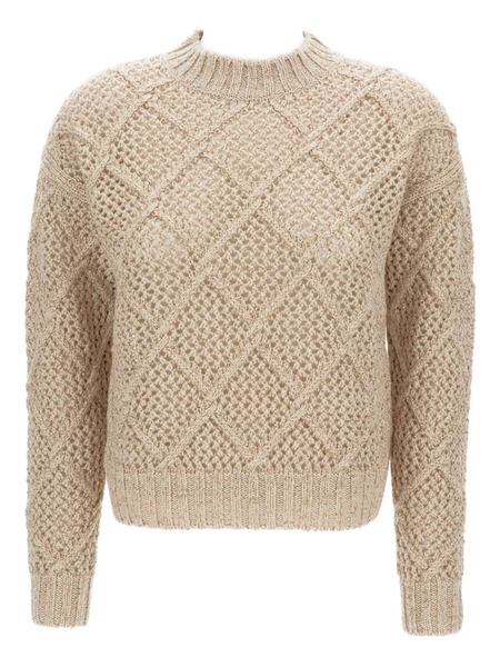  Max Mara Jersey Con Diseño Calado - Neutro 