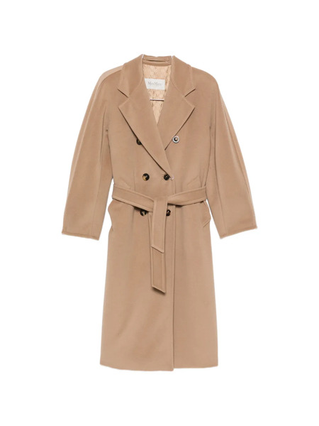  Max Mara Madame Double-breasted Coat - Marrón 