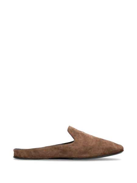  Max Mara Mules De Ante - Marrón 