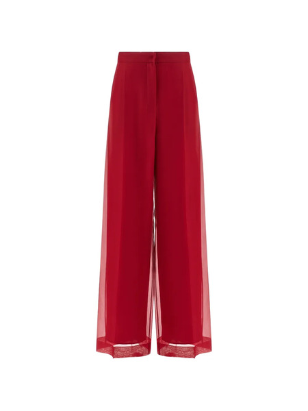  Max Mara Pantalones Olivi - Rojo 