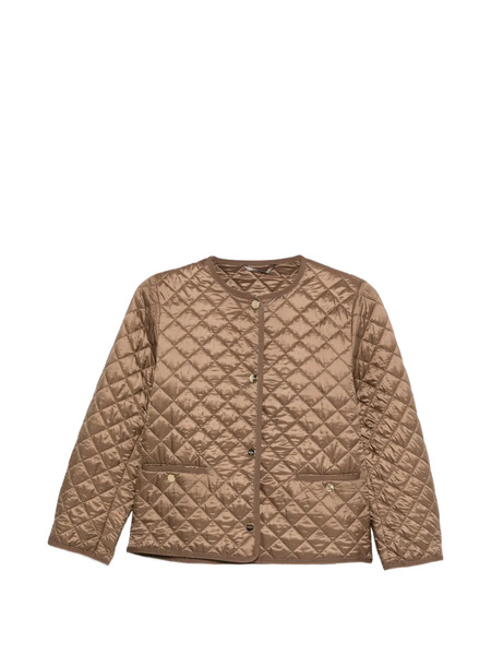  Max Mara Plumífero Con Botones - Marrón 