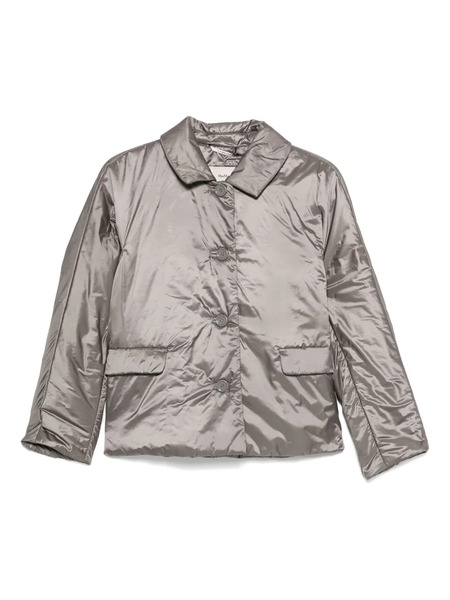  Max Mara Plumífero Green Con Botones - Gris 