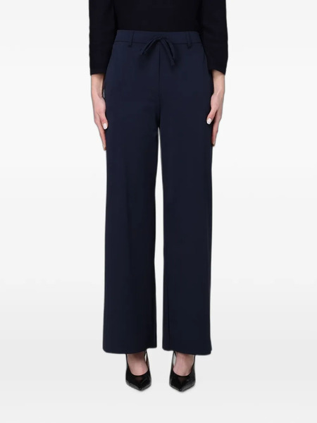  Max Mara Stretch-jersey Drawstring Trousers - Azul 