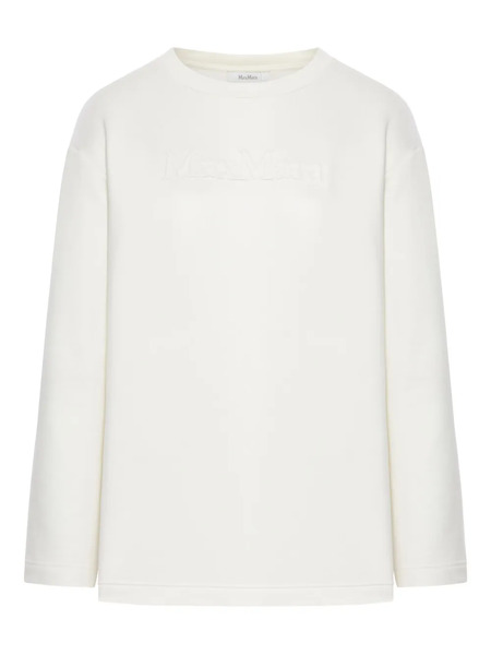  Max Mara Sudadera Con Logo En Relieve - Neutro 