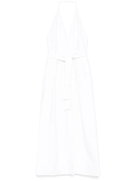  Max Mara Vestido Largo Ancona - Blanco 