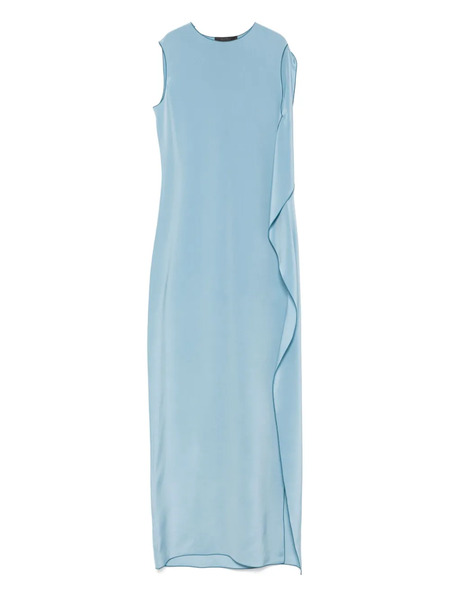  Max Mara Vestido Largo Odessa - Azul 