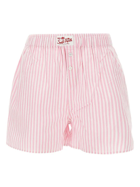  Mc2 Saint Barth Bermudas De Algodón - Rosa 