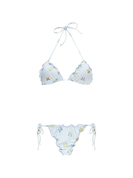  Mc2 Saint Barth Bikini Sagitami A Rayas - Azul 