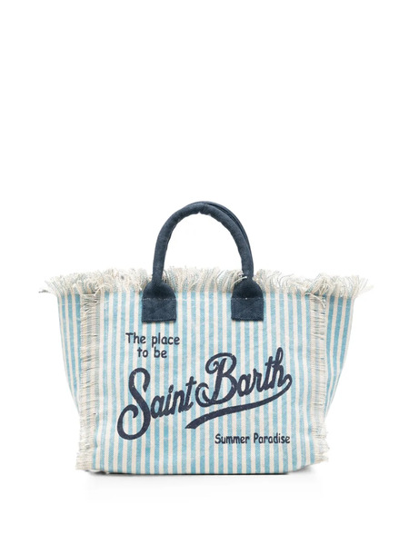  Mc2 Saint Barth Bolso Shopper Colette A Rayas - Azul 