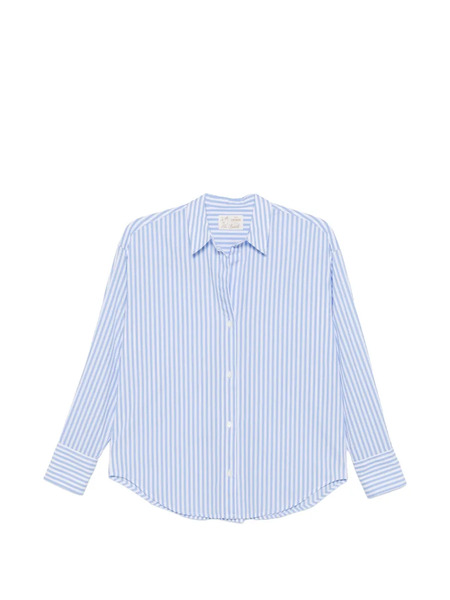  Mc2 Saint Barth Camisa A Rayas - Azul 