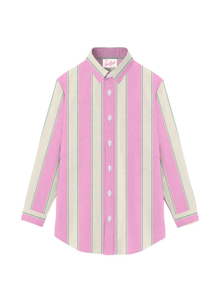  Mc2 Saint Barth Camisa Con Botones - Rosa 
