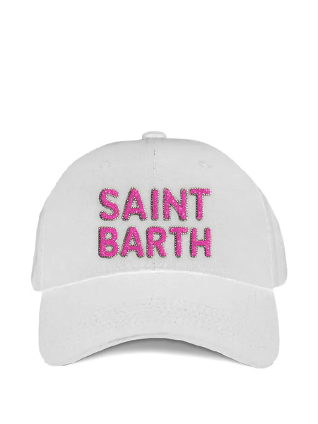  Mc2 Saint Barth Gorra Baseball Con Letras - Blanco 