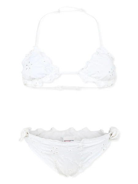  Mc2 Saint Barth Kids Bikini Cris - Blanco 