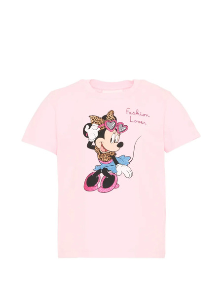  Mc2 Saint Barth Kids Camiseta Elly Con Motivo De Minnie Mouse De Mc2 Saint Barth Kids X Disney - Rosa 