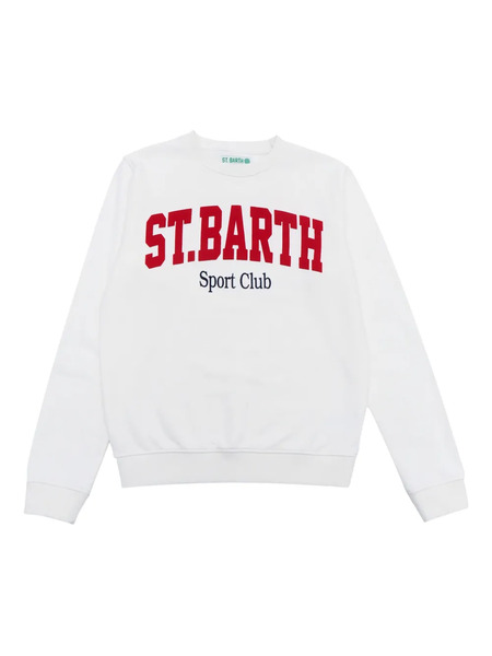  Mc2 Saint Barth Kids Sudadera Hutton - Blanco 