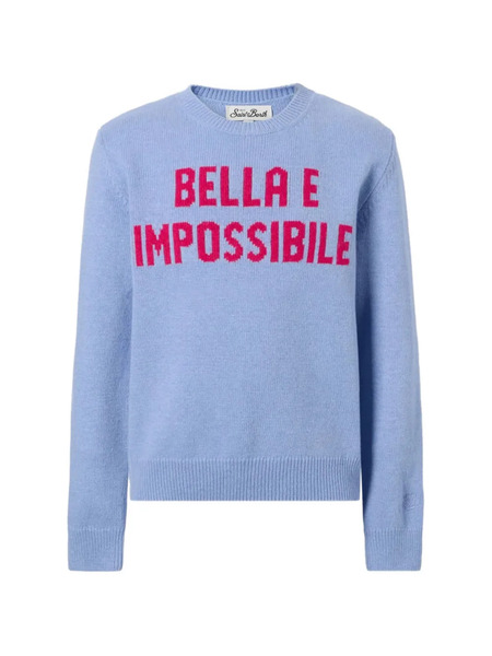  Mc2 Saint Barth Kids Top Estampado - Azul 
