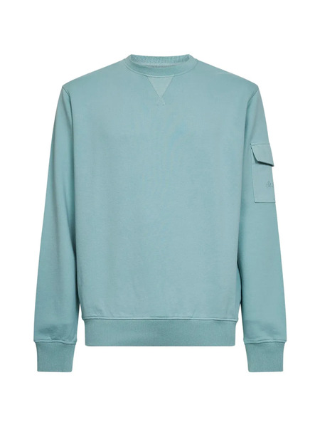  Mc2 Saint Barth Sudadera Con Bolsillo Lateral - Azul 