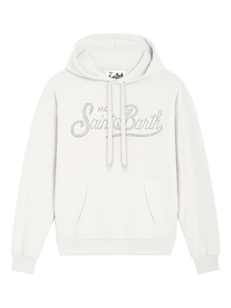  Mc2 Saint Barth Sudadera Virginia Con Capucha - Blanco 