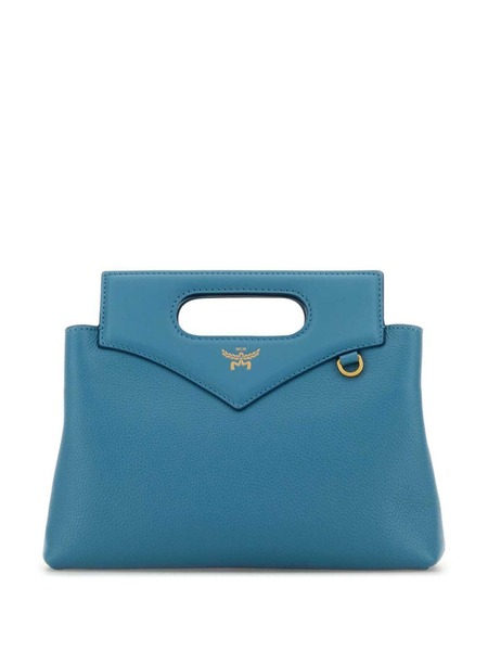  Mcm Bolso Shopper Soft Diamond Mini - Azul 