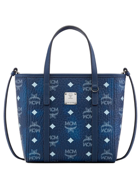  Mcm Bolso Shopper Toni Mini - Azul 