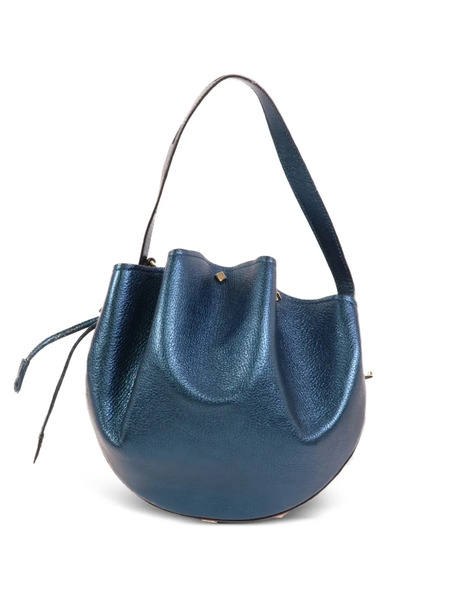  Mcm Pre-owned Bolso De Hombro Con Apliques - Azul 
