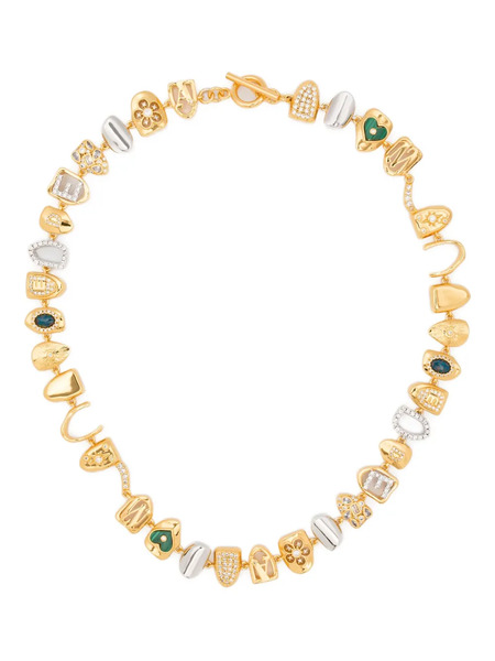  Medea Collar Erin Taylor Con Charm - Dorado 