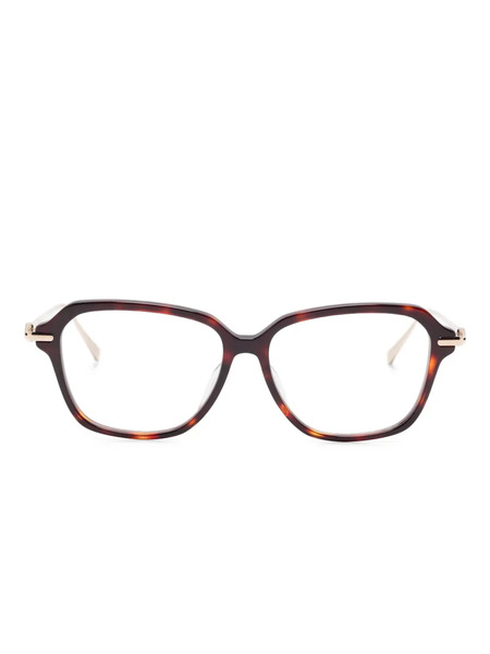  Megane And Me Gafas Unity Con Montura Rectangular - Dorado 