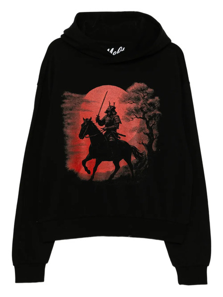  Melt Sudadera Estampada Con Capucha - Negro 