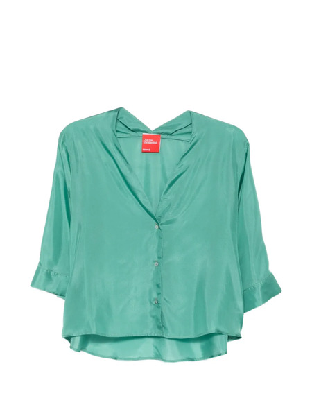  Merci Camisa Con Botones - Verde 