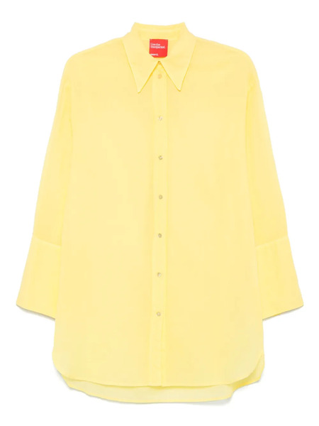  Merci Camisa De Algodón - Amarillo 