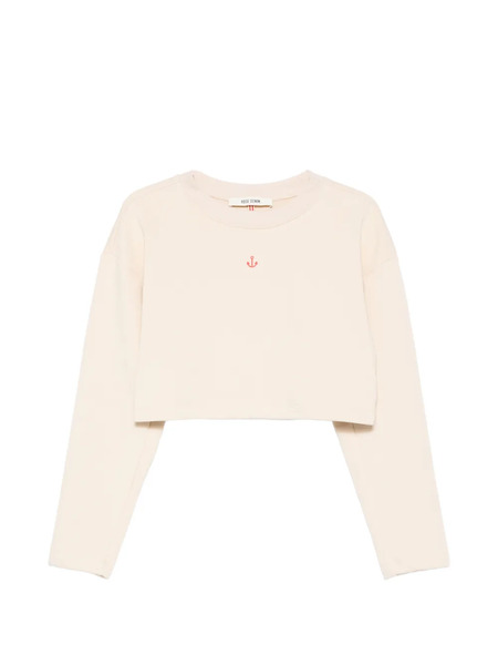  Merci Sudadera Corta Con Ancla Estampada - Neutro 