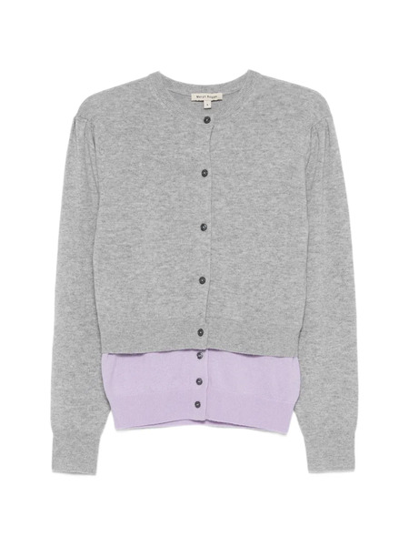  Meryll Rogge Cárdigan A Capas Con Botones - Gris 