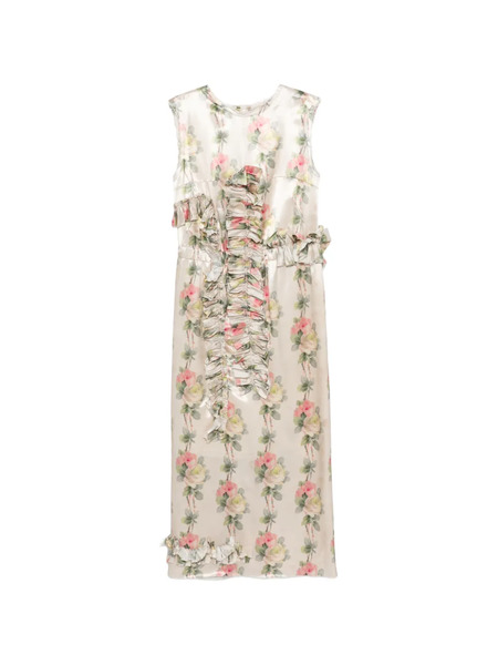  Meryll Rogge Vestido Midi Con Estampado Floral - Neutro 