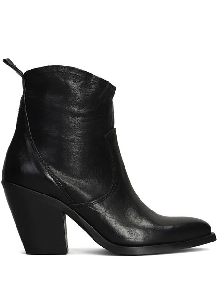  Metisse Botas De Cuero - Negro 