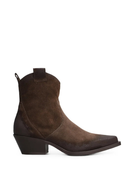  Metisse Suede Ankle Boots - Marrón 