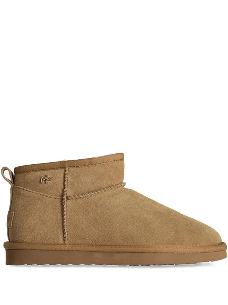  Mexx Botas Con Placa Del Logo - Marrón 