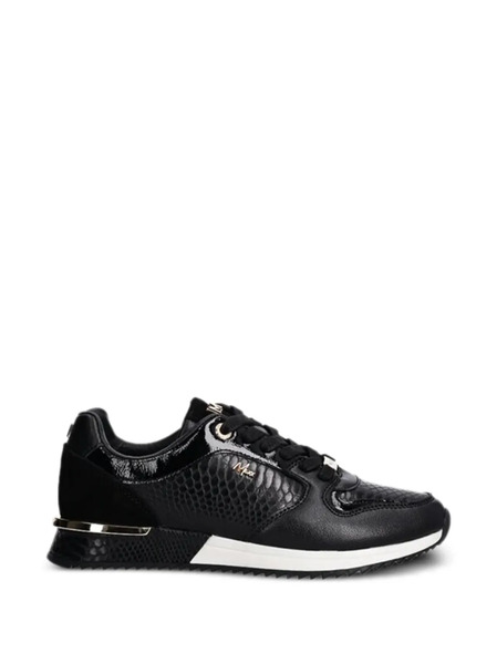  Mexx Zapatillas Con Efecto De Reptil - Negro 