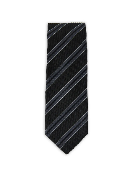  Mfpen Corbata A Rayas - Negro 