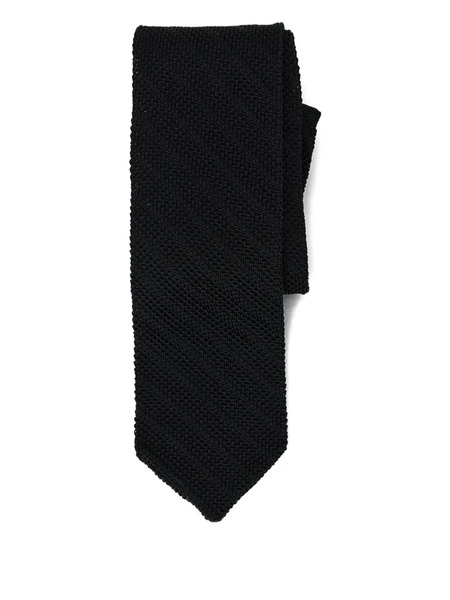  Mfpen Corbata De Seda - Negro 
