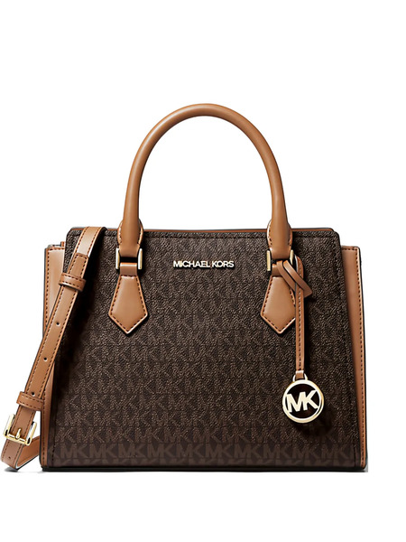  Michael Kors Bolso De Hombro Hope Con Monograma Estampado - Marrón 