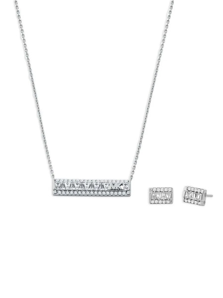 Michael Kors Conjunto De Joyero Rectangular - Plateado 