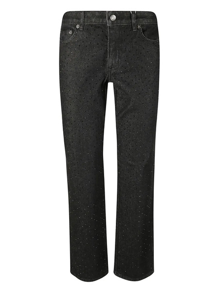  Michael Kors Vaqueros Con Detalles - Negro 