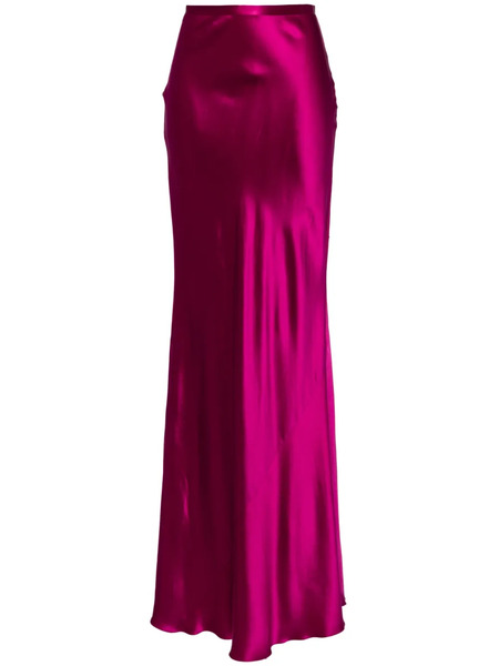  Michelle Mason Falda Larga - Morado 