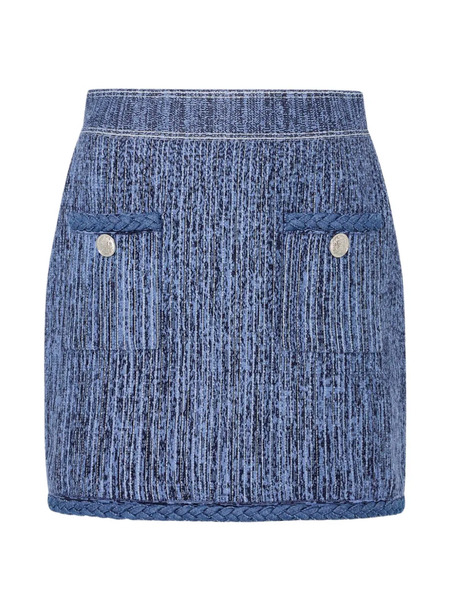  Milly Minifalda Soleil A Rayas Diplomáticas - Azul 