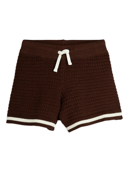  Mini Rodini Bermudas De Punto - Marrón 