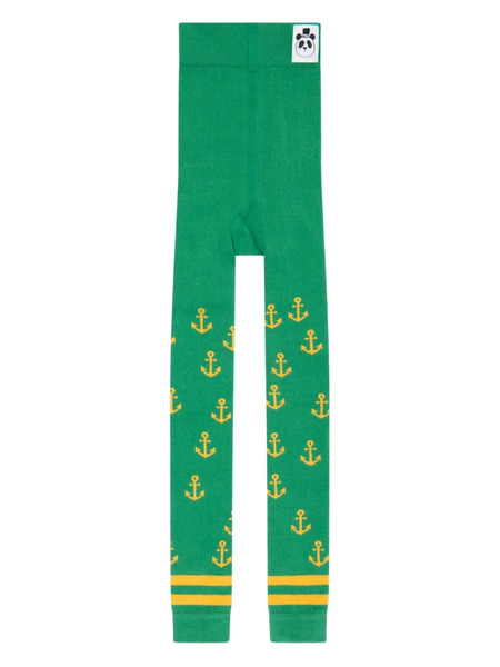  Mini Rodini Leggins Anchor - Verde 