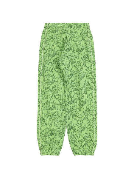  Mini Rodini Pantalones De Chándal Con Estampado De Leopardo - Verde 